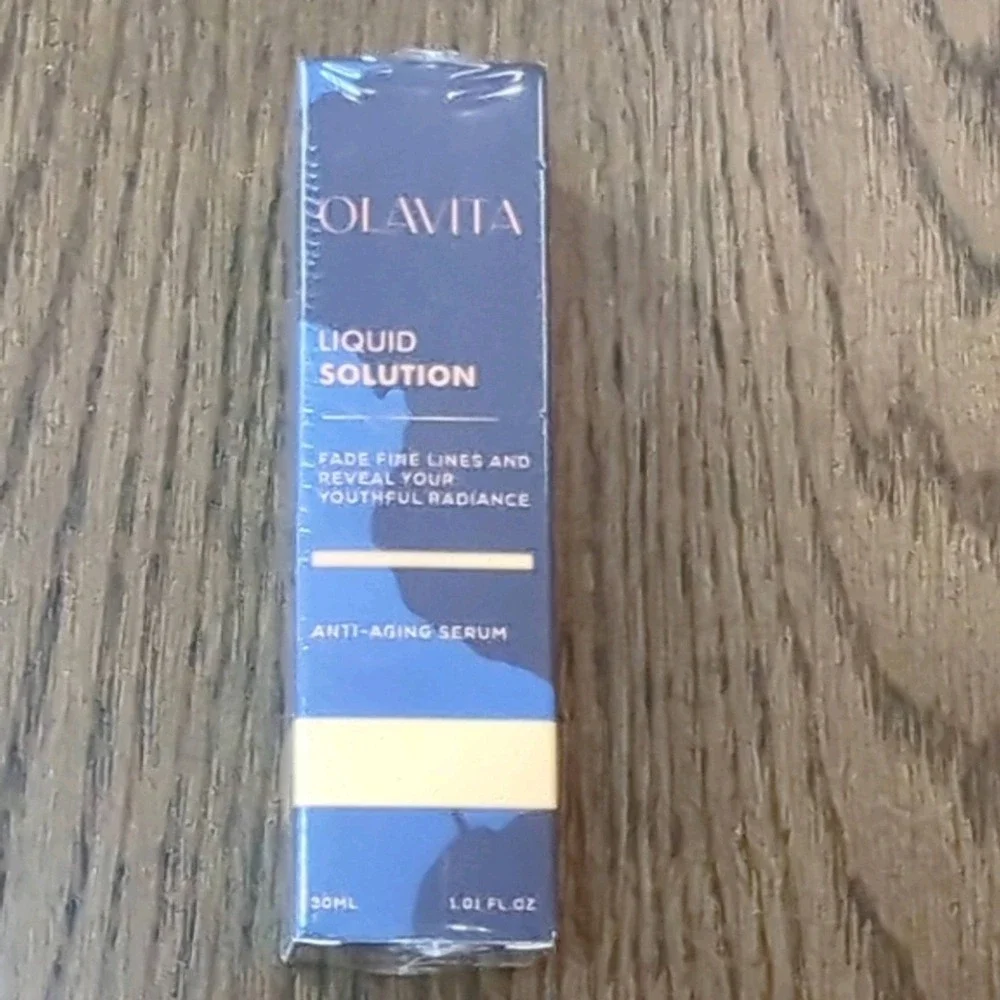 OLAVITA Liquid Solution Anti Aging Serum 30 ml 1.01 oz New Sealed‎ Brand new